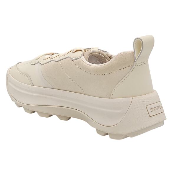 Sorel Women Ona 503 Everyday Low WP Sneakers Size US 8.5M Sea Salt Chalk Leather - Picture 3 of 6